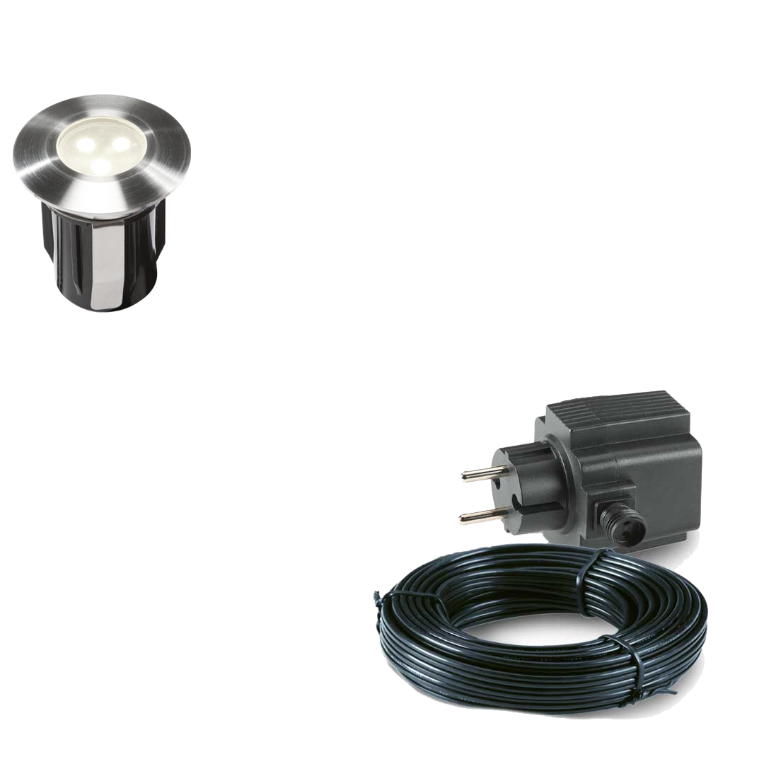 1x LED terras spot - 12V - 5 Watt - 42mm - Complete set 1x LED terras spot - 12V - 5 Watt - 42mm - Complete set